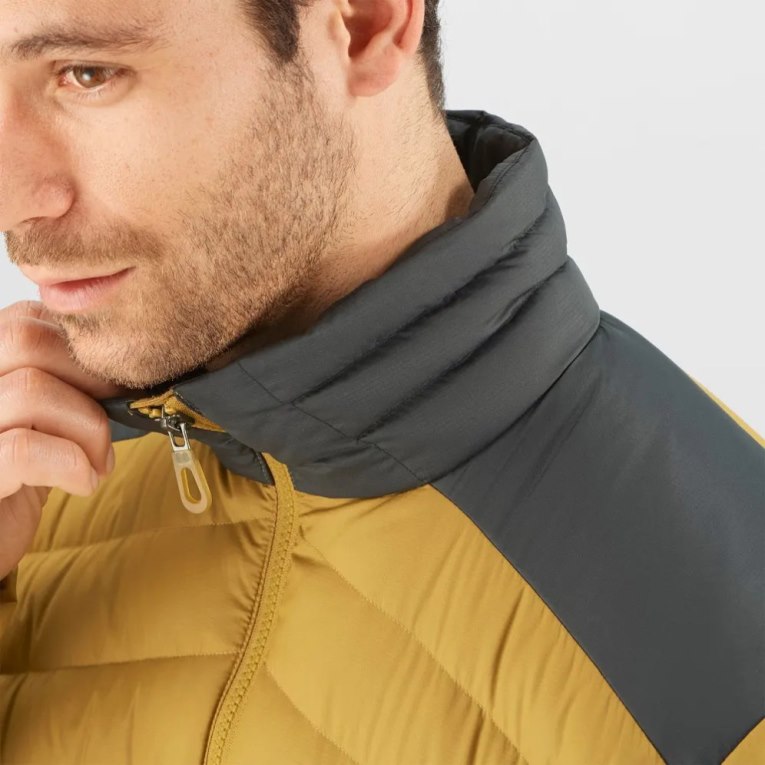 Chaquetas Aislantes Salomon Essential Xwarm Down Hombre Dorados | MX PQHX394